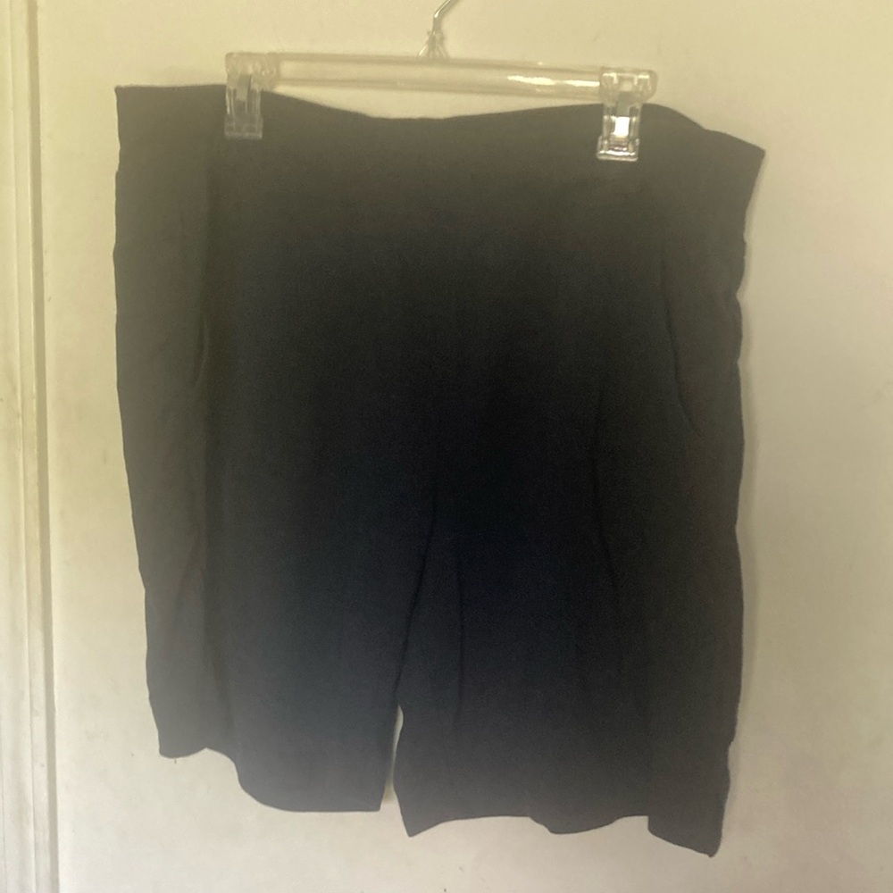 Athletic Works Black Bermuda Shorts